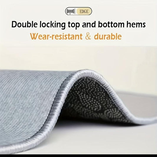 Visual Swirl Living Room Rug Soft Non Slip 3D Stereo Bedroom Mat Carpet