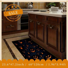 Pumpkin Pattern Anti Slip Door Mat for Halloween Decor