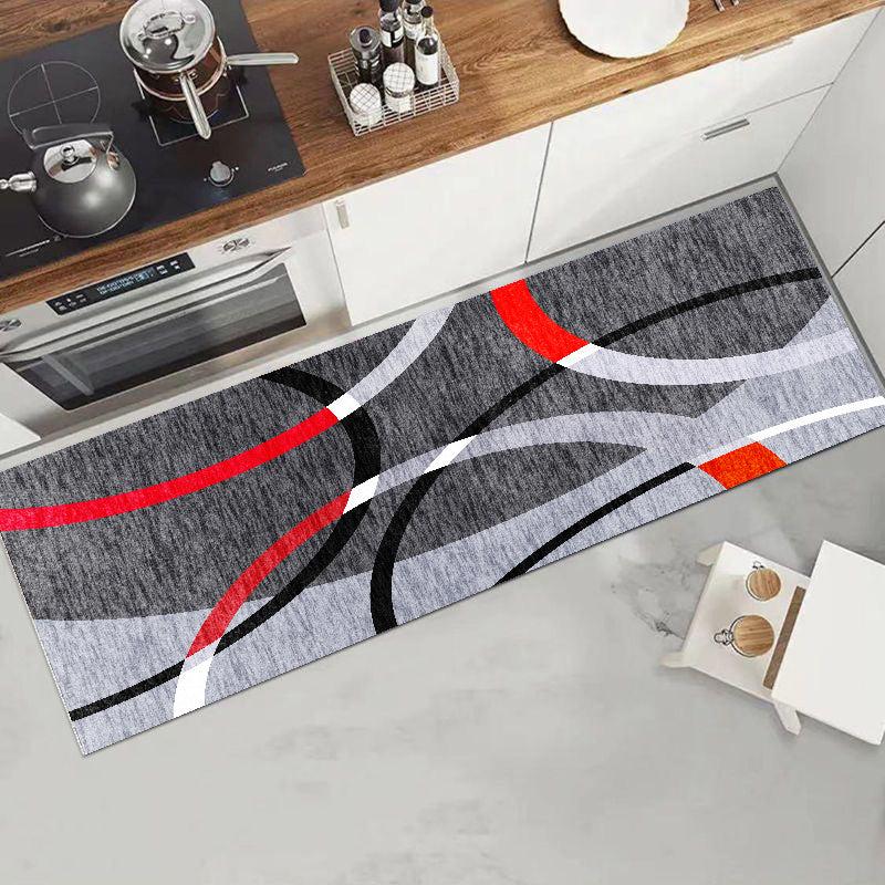 Soft Anti Fatigue Kitchen Rug Stain Resistant Waterproof Non Slip Floor Mat