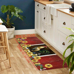 Rooster Kitchen Mat Sunflower Floor Mat Home Decor