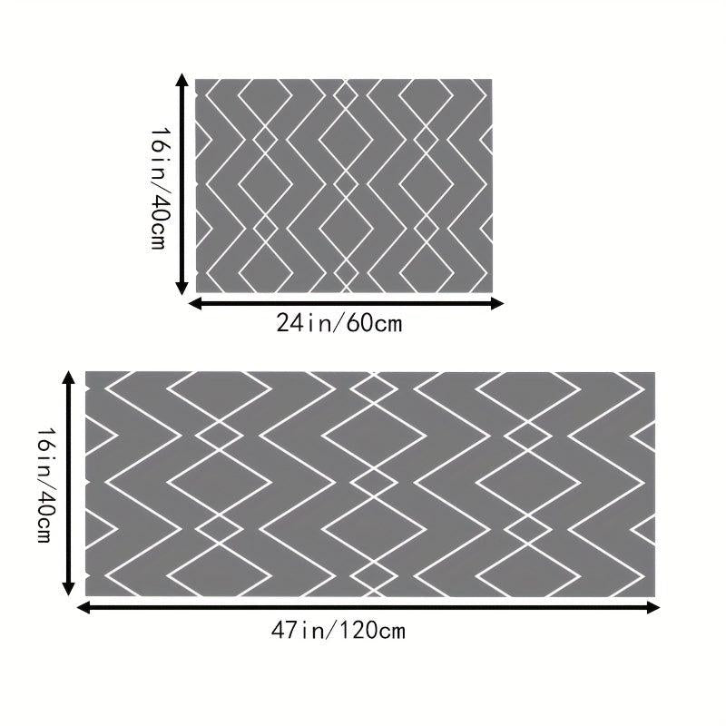 Soft Kitchen Floor Mat Comfortable Durable Anti Slip Water Absorbing Kitchen Mat