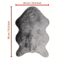 Soft Fluffy Faux Fur Sheepskin Rug Decorative Shaggy Carpet