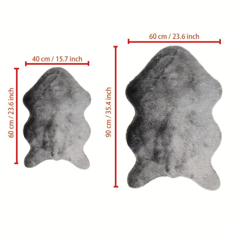 Soft Fluffy Faux Fur Sheepskin Rug Decorative Shaggy Carpet