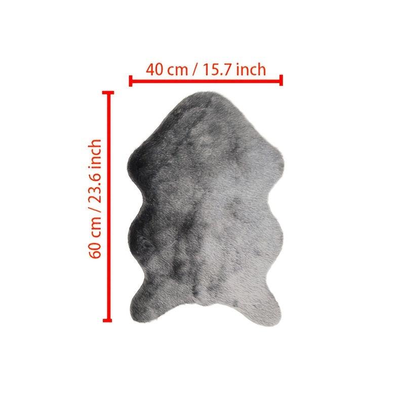 Soft Fluffy Faux Fur Sheepskin Rug Decorative Shaggy Carpet