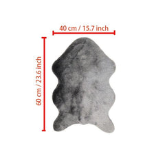 Soft Fluffy Faux Fur Sheepskin Rug Decorative Shaggy Carpet