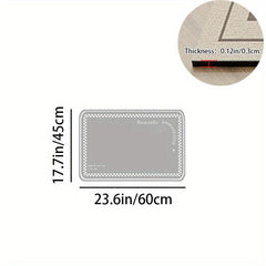 Soft Thickened Kitchen Floor Mat Non slip Waterproof Quick Dry Mat