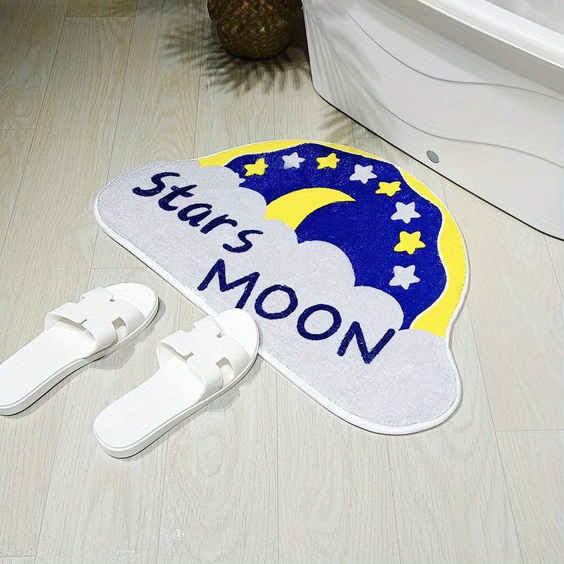 Cartoon Bath Rug Soft Absorbent Bath Mat Non Slip