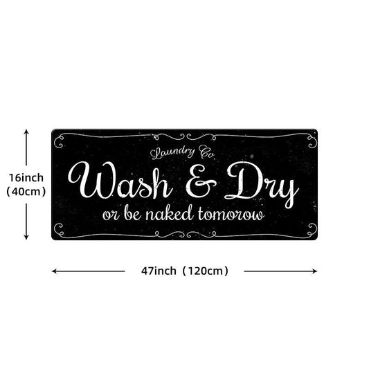 Non Slip Laundry Rug Mat Quick Absorbent Washable Runner Rugs For Kitchen Floor