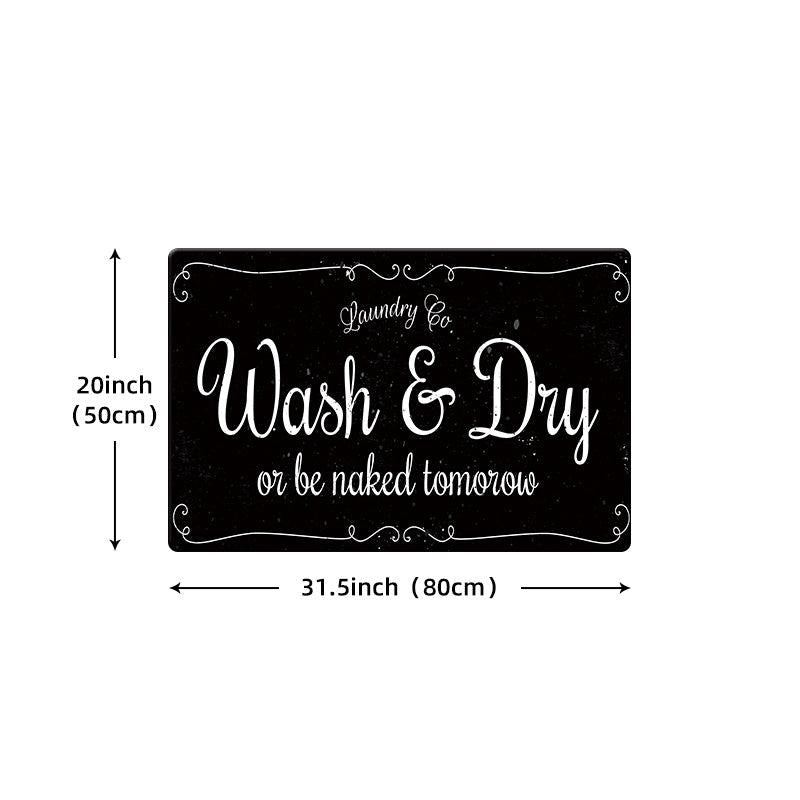 Non Slip Laundry Rug Mat Quick Absorbent Washable Runner Rugs For Kitchen Floor