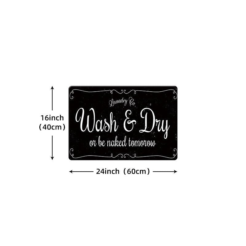 Non Slip Laundry Rug Mat Quick Absorbent Washable Runner Rugs For Kitchen Floor