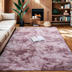 Soft Shaggy Throw Rug for Bedroom Dorm, Fluffy Fuzzy Carpet for Nursery