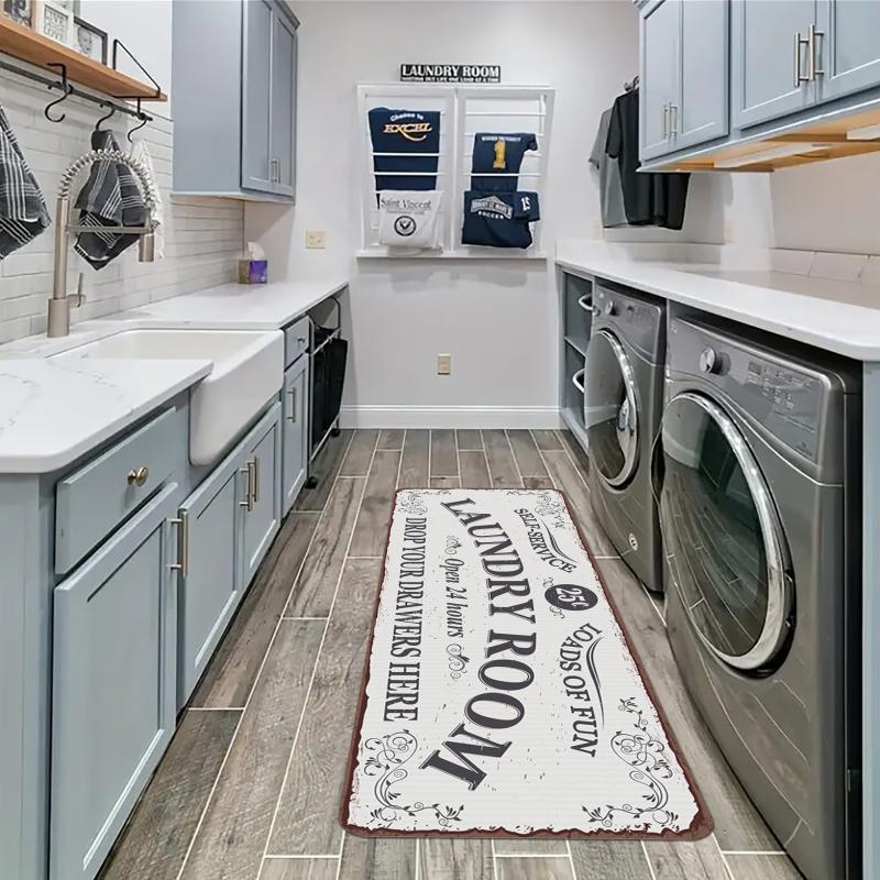 Quick Dry Laundry Rug Non Slip Ultra Absorbent