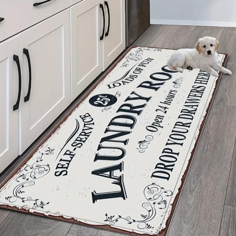 Quick Dry Laundry Rug Non Slip Ultra Absorbent
