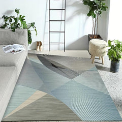Soft Velvet Area Rug with TPR Anti slip Bottom