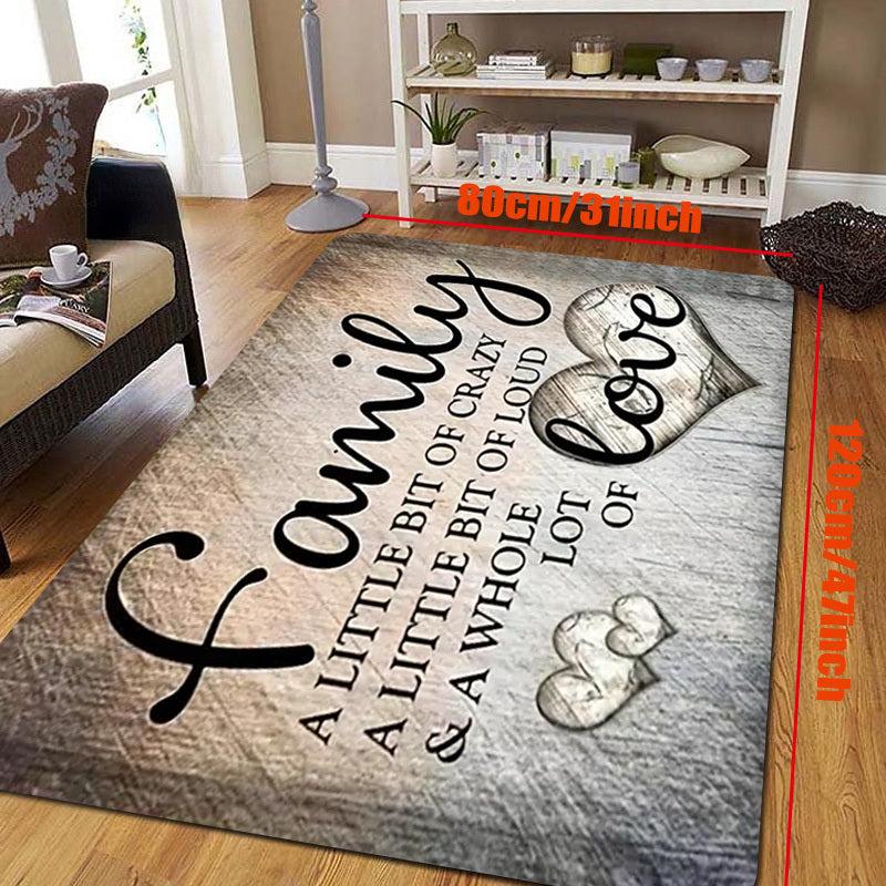 Soft Shaggy Area Rug for Living Room Bedroom Dormitory - 1pc