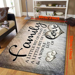 Soft Shaggy Area Rug for Living Room Bedroom Dormitory - 1pc