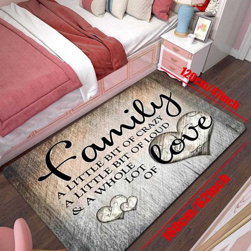 Soft Shaggy Area Rug for Living Room Bedroom Dormitory - 1pc