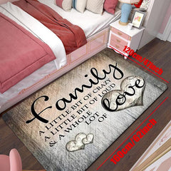 Soft Shaggy Area Rug for Living Room Bedroom Dormitory - 1pc