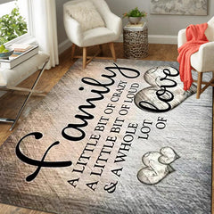 Soft Shaggy Area Rug for Living Room Bedroom Dormitory - 1pc