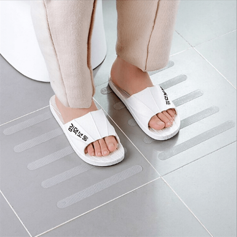 12pcs Non Slip Shower Tread Stickers for Safety and Comfort