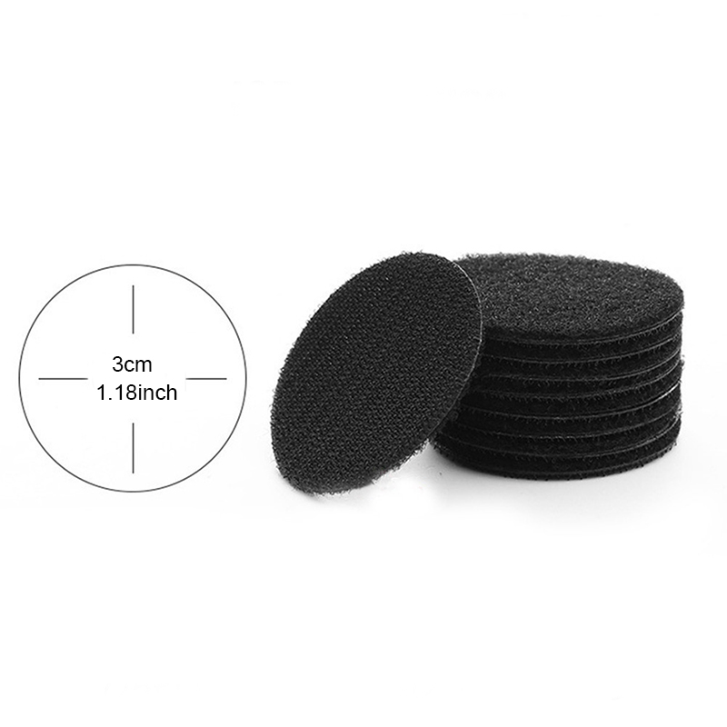 10pcs Washable Reusable Anti Skid Sticker Double Sided Rubber Pad Mat