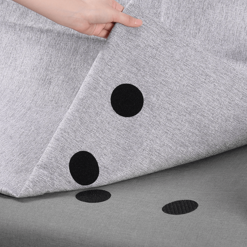 10pcs Washable Reusable Anti Skid Sticker Double Sided Rubber Pad Mat