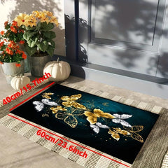 Colorful Butterfly Doormat Non slip Floor Rug Mat