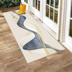 Minimalist Abstract Long Carpet for Home Decoration Floor Mats