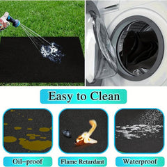 Fireproof Grill Mat 91x44x127 cm