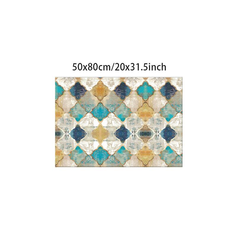 Moroccan Ethnic Style Bath Mat Anti-slip Bathroom Rug