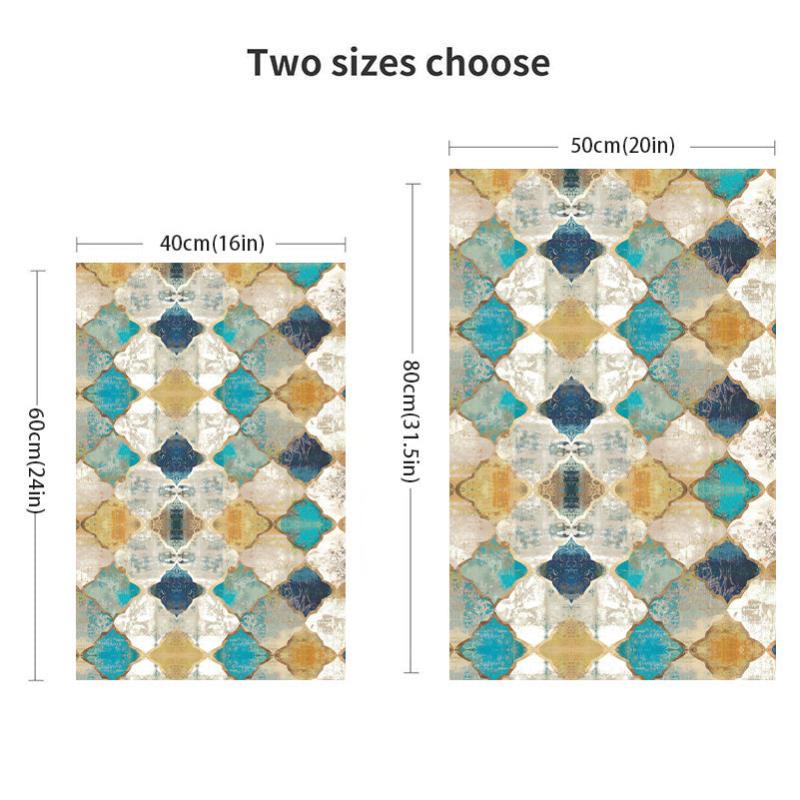 Moroccan Ethnic Style Bath Mat Anti-slip Bathroom Rug
