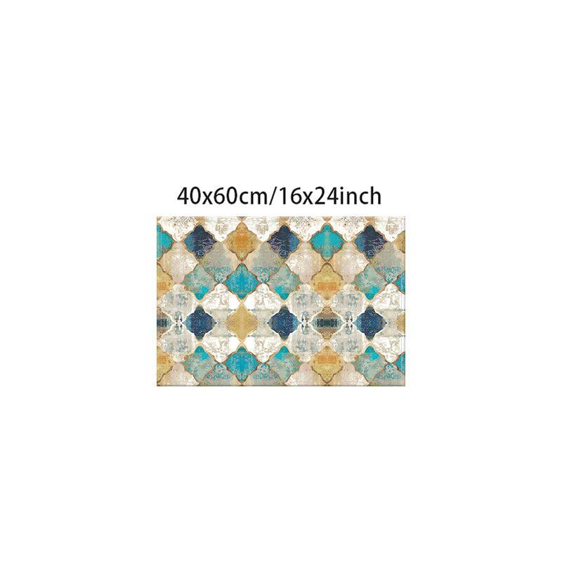 Moroccan Ethnic Style Bath Mat Anti-slip Bathroom Rug