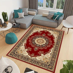 Large Floral Vintage Boho Area Rug Stain Resistant Washable