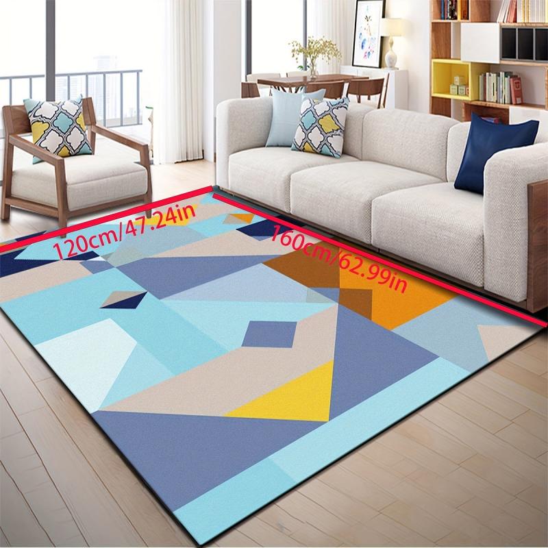 Crystal Velvet Floor Mat Modern Non-slip Carpet 47.24x62.99in