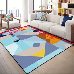 Crystal Velvet Floor Mat Modern Non-slip Carpet 47.24x62.99in