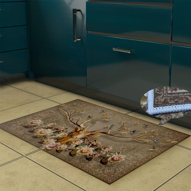 Anti Fatigue Kitchen Mat Absorbent Washable Non Slip Entrance Doormats