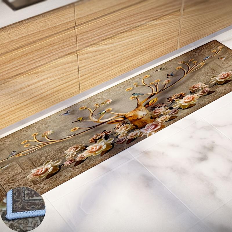 Anti Fatigue Kitchen Mat Absorbent Washable Non Slip Entrance Doormats