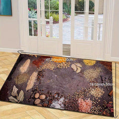 Soft Kitchen Rug Cushioned Anti Fatigue Waterproof Non Slip Set Runner Bedside