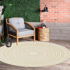 Non-Slip Ivory Beige Area Rug - Absorbs Moisture - Perfect for Bathroom