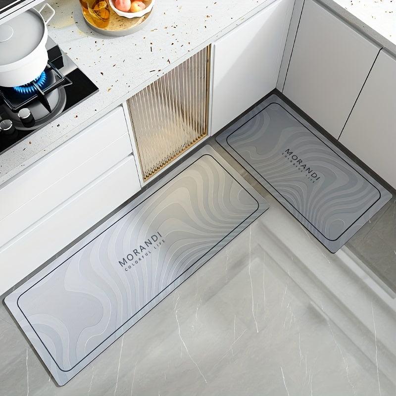 Absorbent Kitchen Floor Mat Non Skid Waterproof