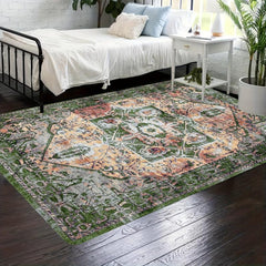 Vintage Persian Boho Area Rug Kitchen Rug Bath Mat Absorbent Entrance Doormats