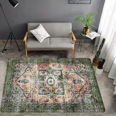 Vintage Persian Boho Area Rug Kitchen Rug Bath Mat Absorbent Entrance Doormats