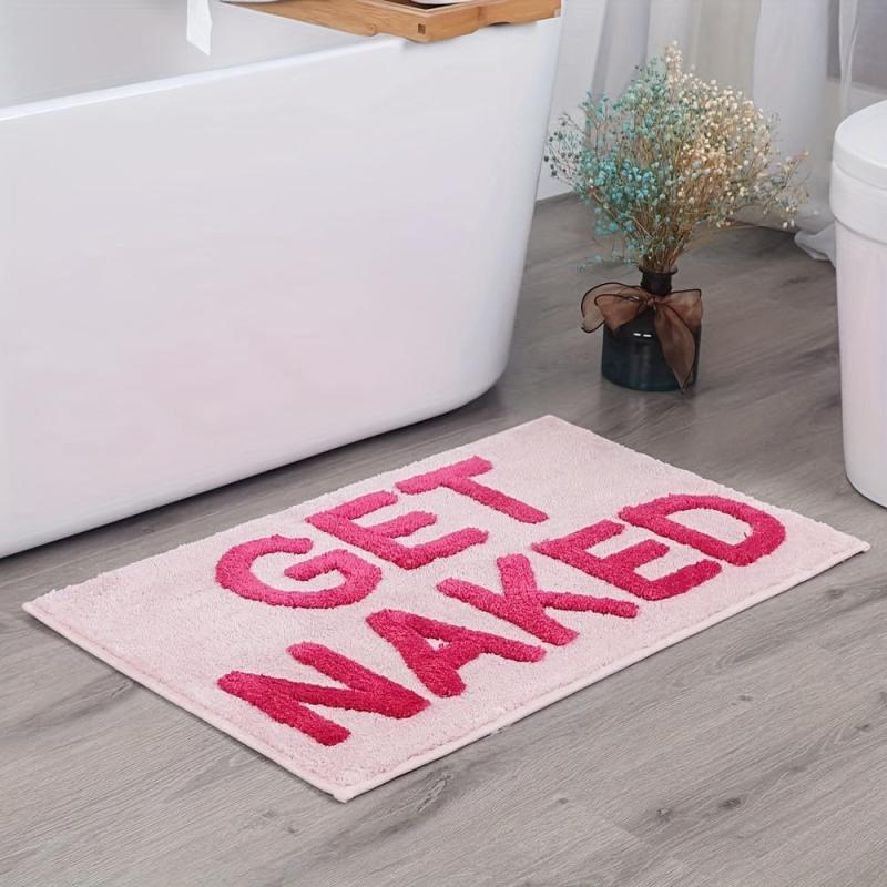 Soft Fluffy Bath Rug Non Slip Absorbent Bath Mat