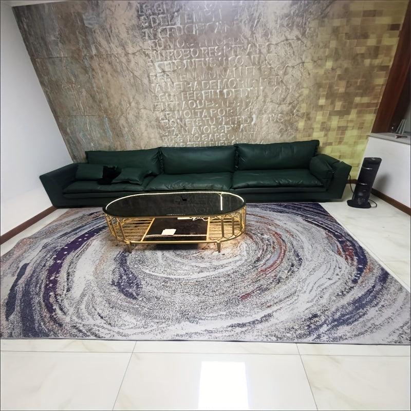 Modern Abstract Area Rug Soft Floor Carpet Living Room Bedroom Machine Washable