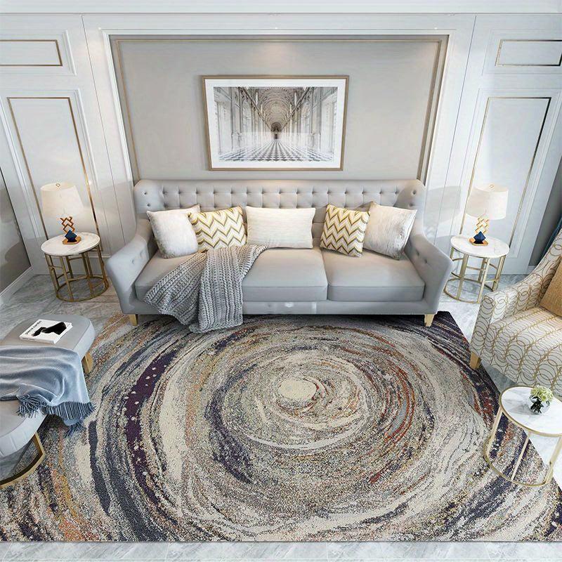Modern Abstract Area Rug Soft Floor Carpet Living Room Bedroom Machine Washable