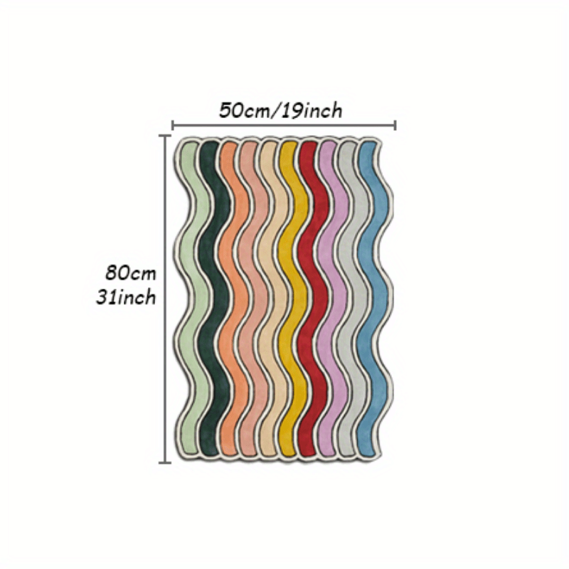 Thickened Cashmere Carpet Non-slip Multicolor Large Area Rugs