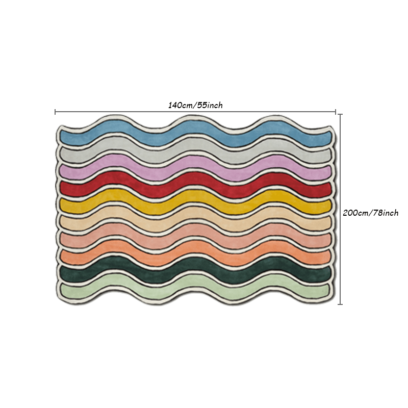 Thickened Cashmere Carpet Non-slip Multicolor Large Area Rugs