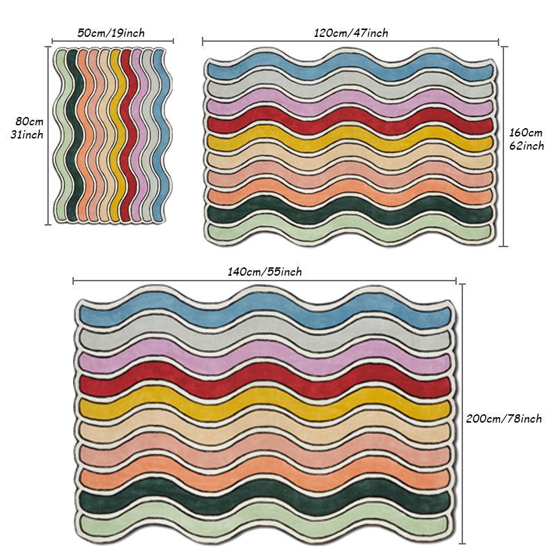 Thickened Cashmere Carpet Non-slip Multicolor Large Area Rugs