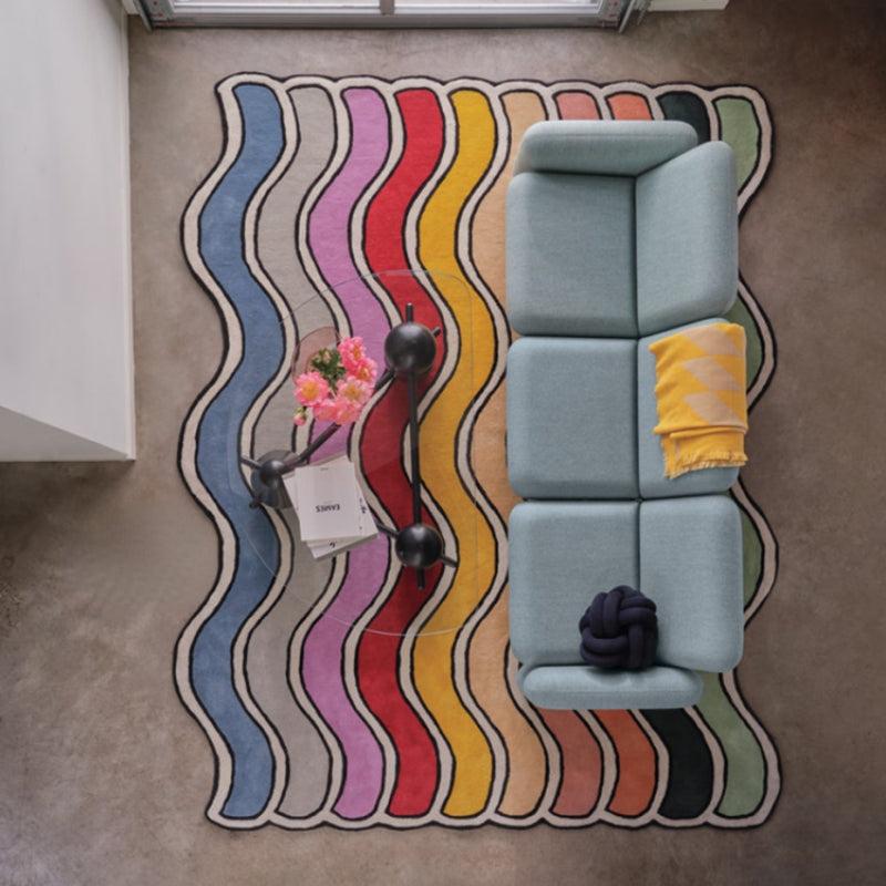 Thickened Cashmere Carpet Non-slip Multicolor Large Area Rugs