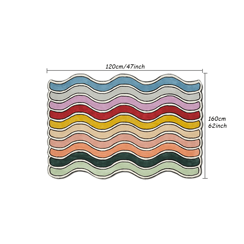 Thickened Cashmere Carpet Non-slip Multicolor Large Area Rugs